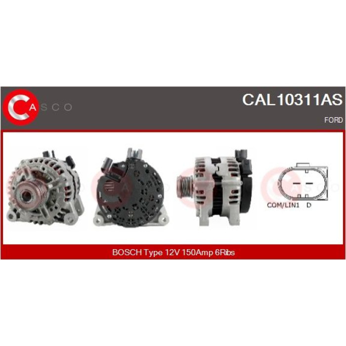 CASCO Generator CAL10311AS CASCO Generator CAL10311AS
