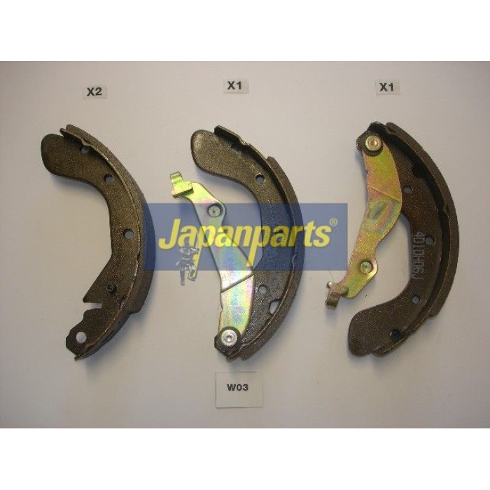 Japanparts Bremsbacken GF-W03AF Japanparts Bremsbacken GF-W03AF
