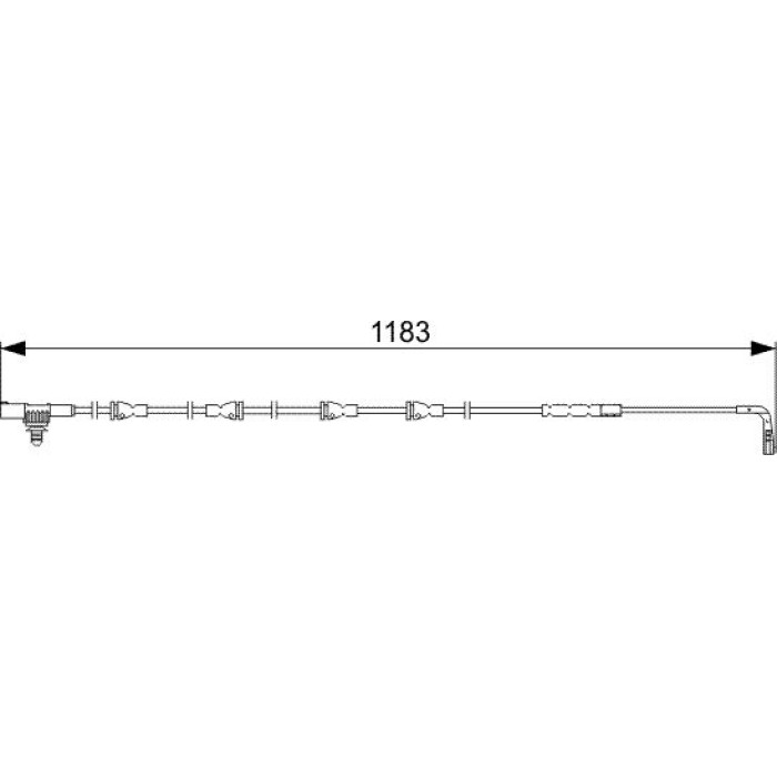 Bosch Bremsbelagverschleißsensor 1987473031
