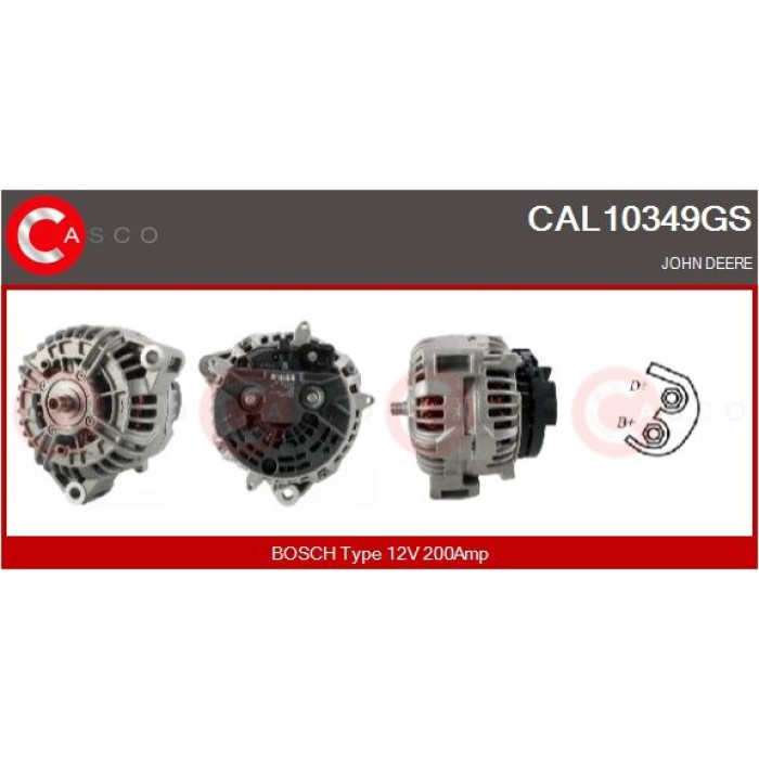 CASCO Generator CAL10349GS CASCO Generator CAL10349GS
