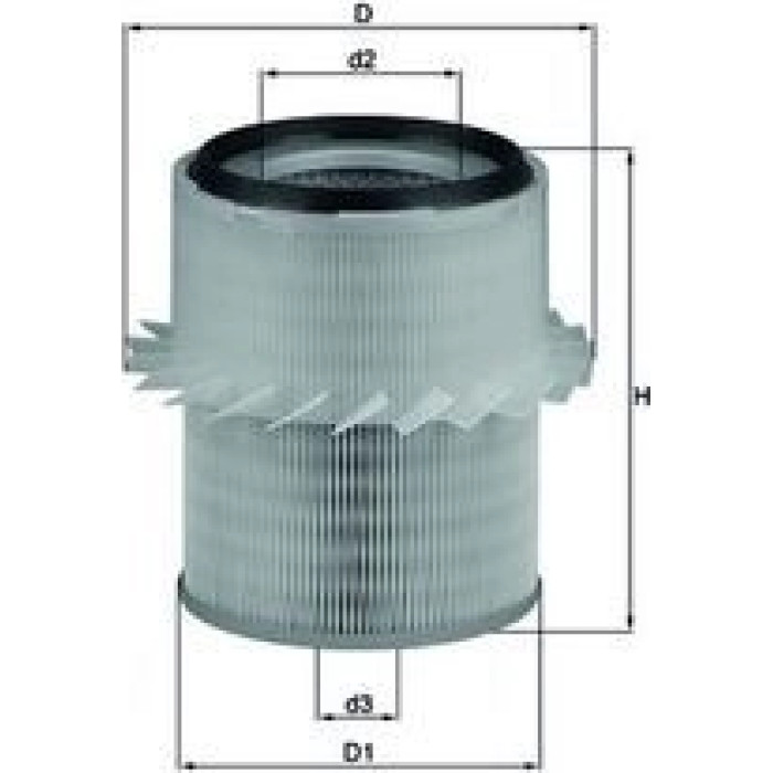 LX 673 MAHLE Luftfilter LX 673, Filtereinsatz, Höhe 197 mm – u. a. für Mitsubishi L200 (K7_T, K6_T, K5_T), L200 (K3_T, K2_T, K1_T, K0_T), L400 Bus (PD_W, PC_W, PA_V, PB_V, PA_W) – OE Nummer MD620563 - l LX 673 MAHLE Luftfilter LX 673, Filtereinsatz, Höhe 197 mm – u. a. für Mitsubishi L200 (K7_T, K6_T, K5_T), L200 (K3_T, K2_T, K1_T, K0_T), L400 Bus (PD_W, PC_W, PA_V, PB_V, PA_W) – OE Nummer MD620563 - l