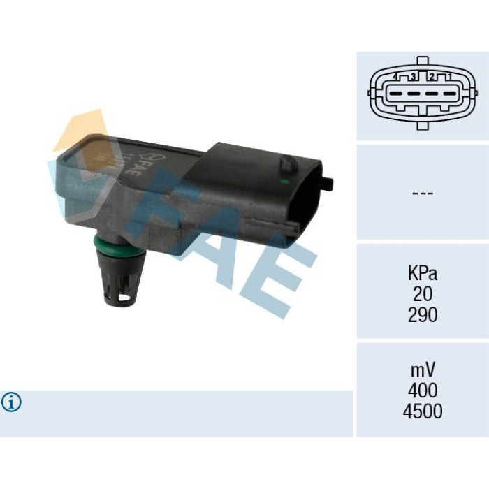 FAE Sensor, Saugrohrdruck 15174 FAE Sensor, Saugrohrdruck 15174