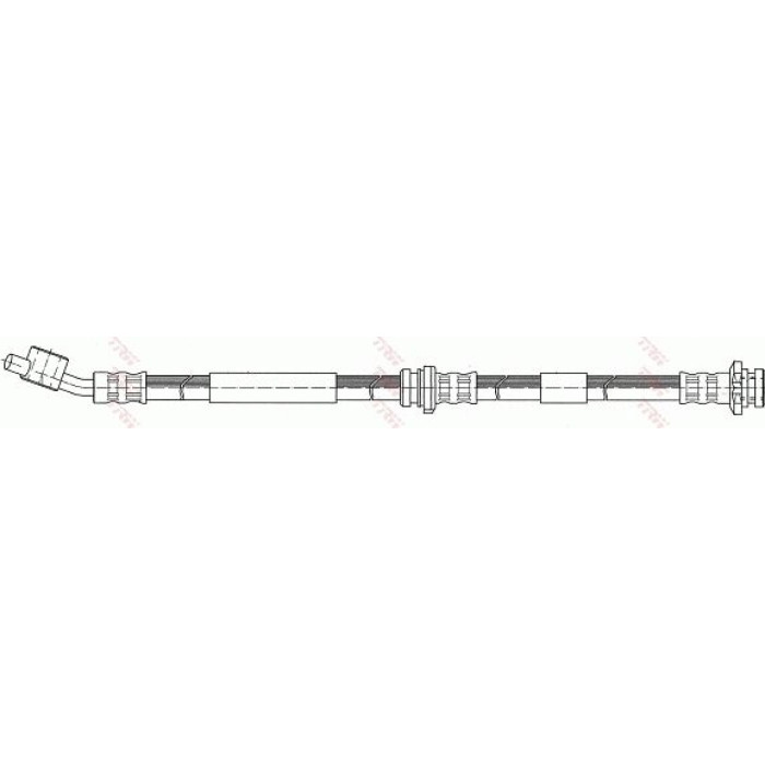 TRW Bremsschlauch Vorderachse links PHD325 TRW Bremsschlauch Vorderachse links PHD325