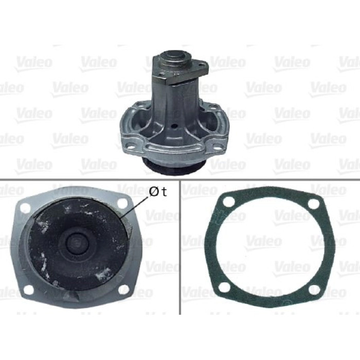 Valeo Wasserpumpe / Kühlmittelpumpe 506036 Valeo Wasserpumpe / Kühlmittelpumpe 506036