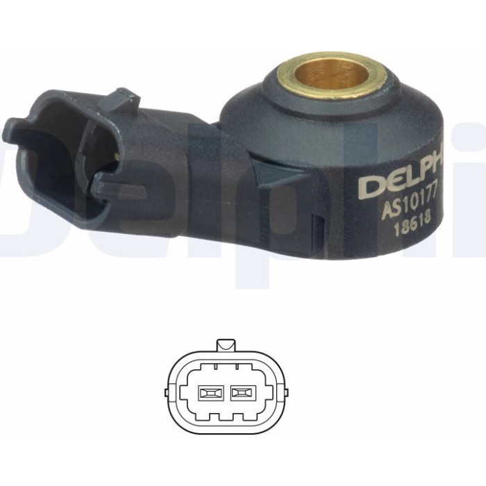 Delphi Klopfsensor AS10177 Delphi Klopfsensor AS10177