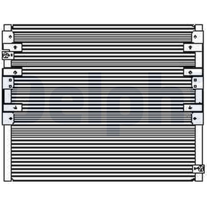 Delphi Klimakondensator TSP0225449 Delphi Klimakondensator TSP0225449
