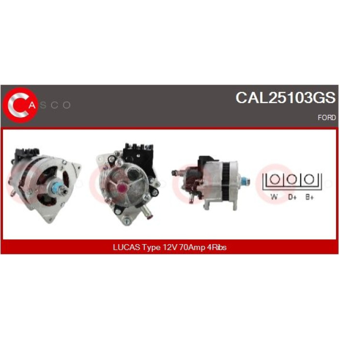 CASCO Generator CAL25103GS CASCO Generator CAL25103GS