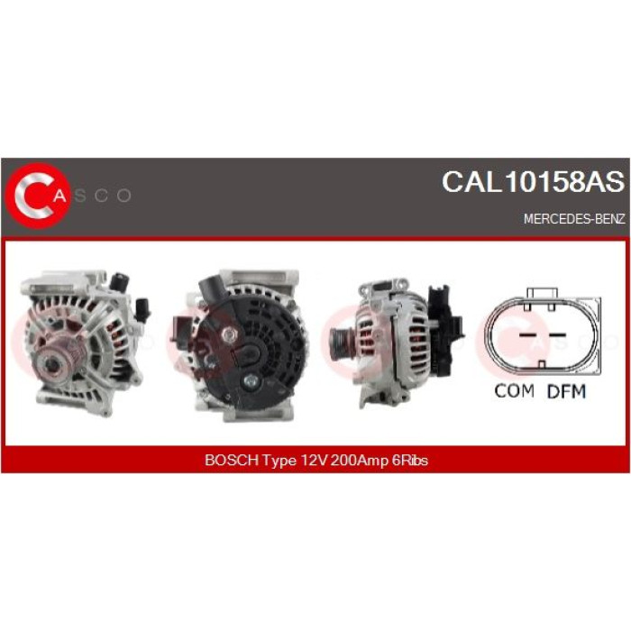 CASCO Generator CAL10158AS CASCO Generator CAL10158AS