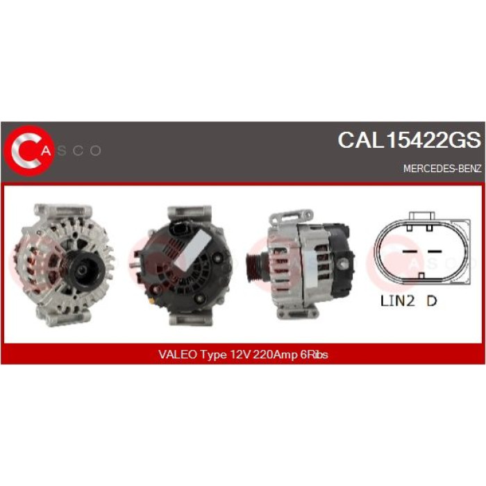 CASCO Generator CAL15422GS CASCO Generator CAL15422GS