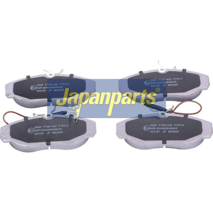 Japanparts Bremsbeläge PA-0056AF Japanparts Bremsbeläge PA-0056AF