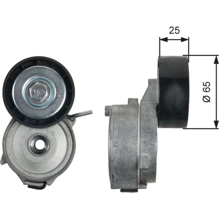 Gates Spannrolle T39211