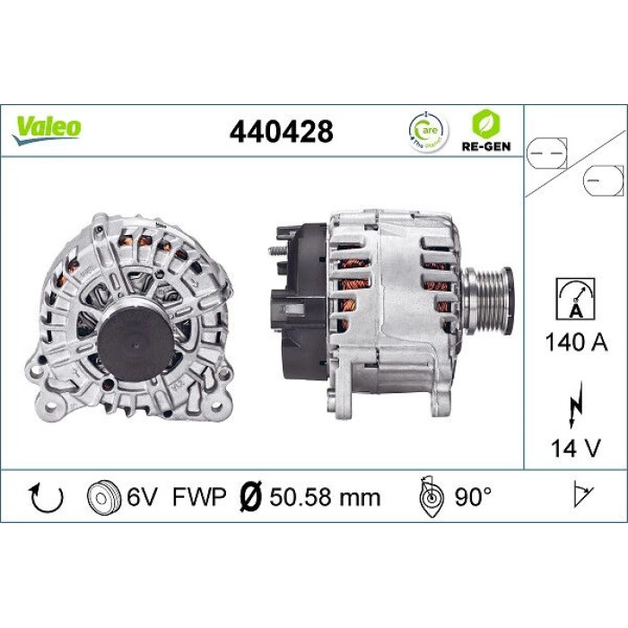 Valeo Lichtmaschine 440428