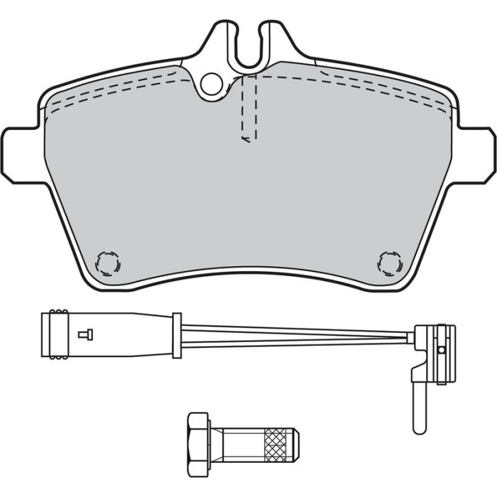 Valeo Bremsbelagsatz 598704 Valeo Bremsbelagsatz 598704