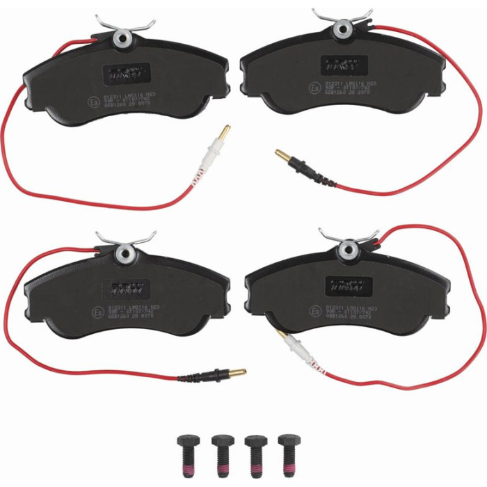 TRW Bremsbeläge Vorderachse GDB1260 TRW Bremsbeläge Vorderachse GDB1260