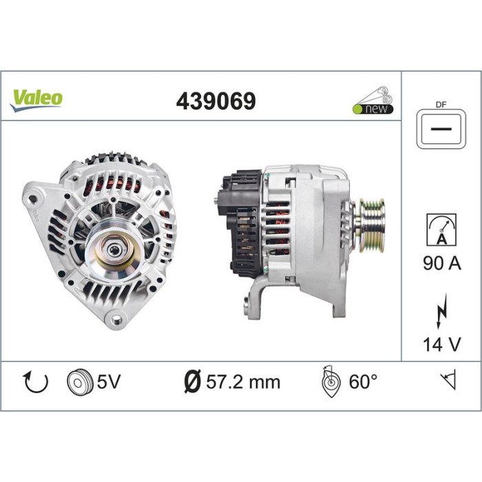 Valeo Lichtmaschine 439069 Valeo Lichtmaschine 439069