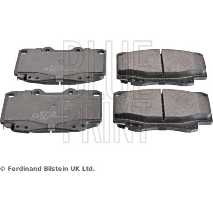 ADT342160 Bremsbelagsatz Toyota P. Hilux 2.5-3.0 D-4D 4Wd 05 ADT342160 Bremsbelagsatz Toyota P. Hilux 2.5-3.0 D-4D 4Wd 05