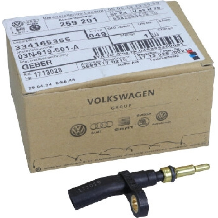 VAG Original 03N919501A 03N919501A Temperatursensor Wody VW Transporter 2.0 TDI 14 – – OE-Nr. 03N919501A