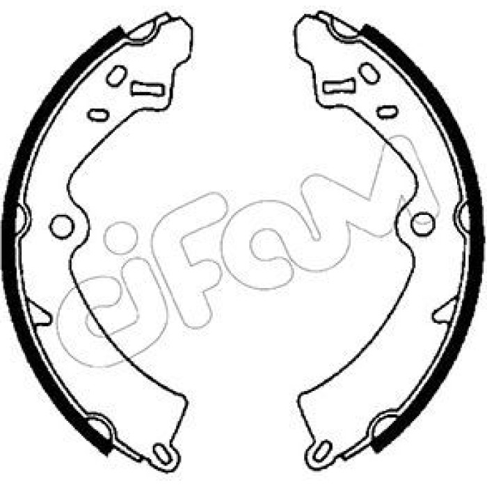 CIFAM Bremsbackensatz 153-392 CIFAM Bremsbackensatz 153-392