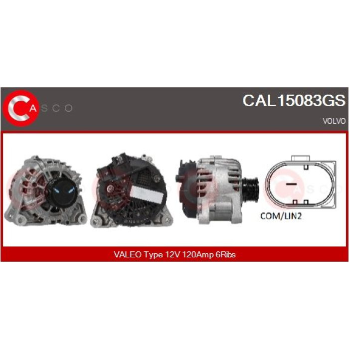 CASCO Generator CAL15083GS CASCO Generator CAL15083GS