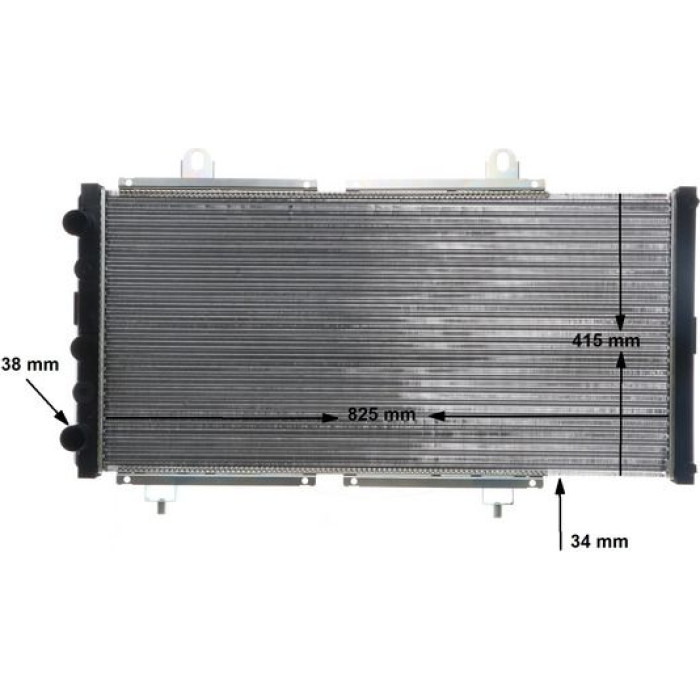 MAHLE Kühler, Motorkühlung CR 618 000S MAHLE Kühler, Motorkühlung CR 618 000S
