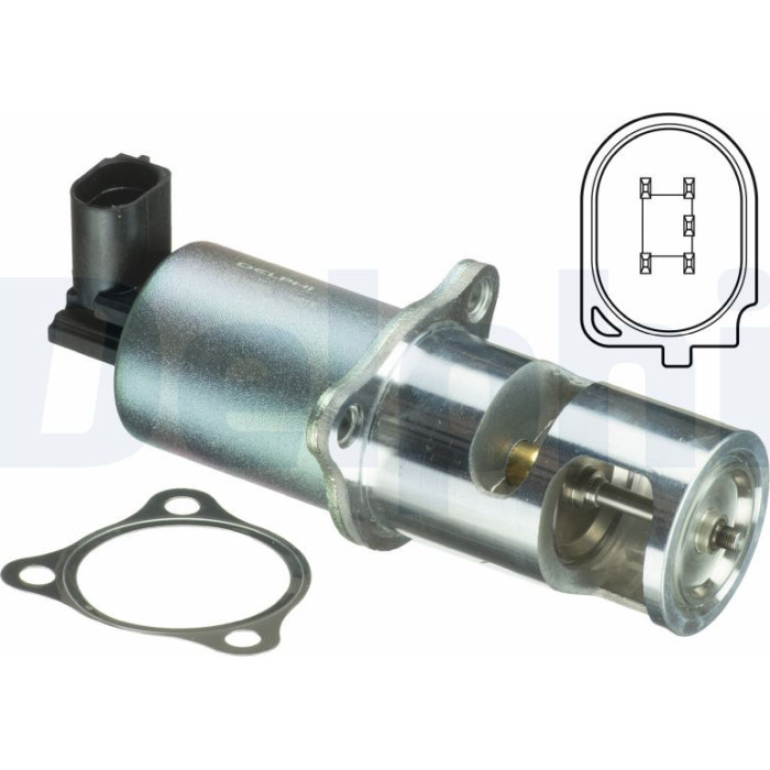 Delphi AGR-Ventil EG10398-12B1 Delphi AGR-Ventil EG10398-12B1