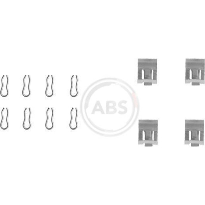 A.B.S. Zubehörsatz Scheibenbremsbeläge 1055Q A.B.S. Zubehörsatz Scheibenbremsbeläge 1055Q