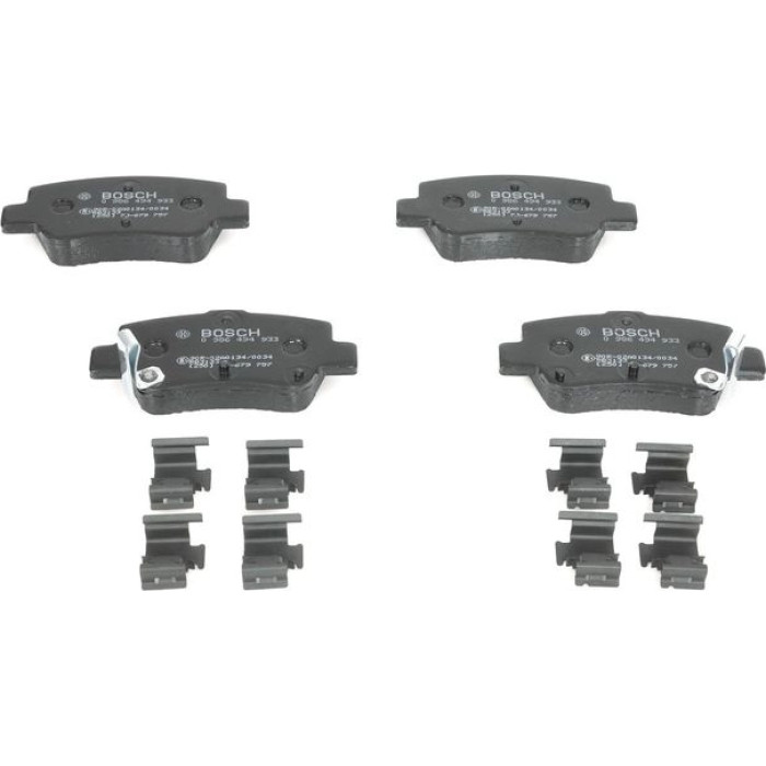 Bosch Bremsbelagsatz 0 986 494 933 Bosch Bremsbelagsatz 0 986 494 933