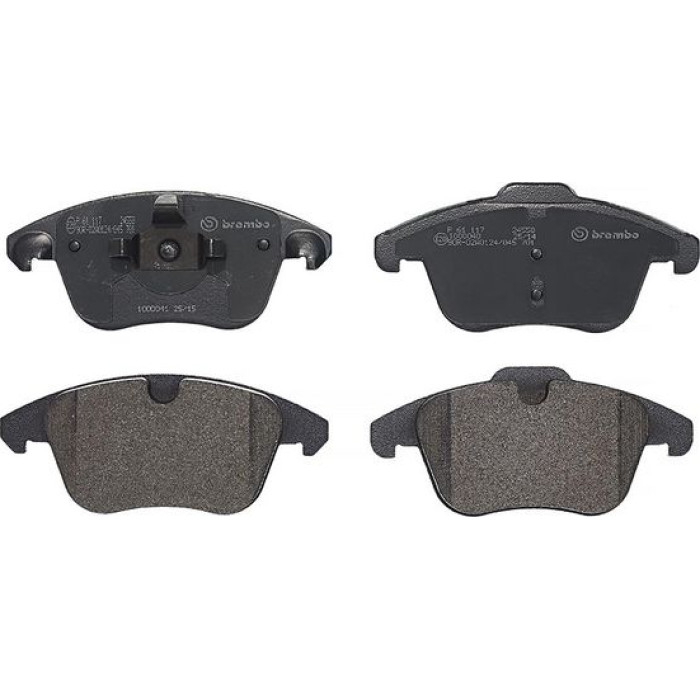 P 61 117 Brembo Prime Bremsbelagsatz Vorderachse – P 61 117 – 155 x 67 x 18 mm – Bremssystem Teves – OE Nummer 1609987980 P 61 117 Brembo Prime Bremsbelagsatz Vorderachse – P 61 117 – 155 x 67 x 18 mm – Bremssystem Teves – OE Nummer 1609987980