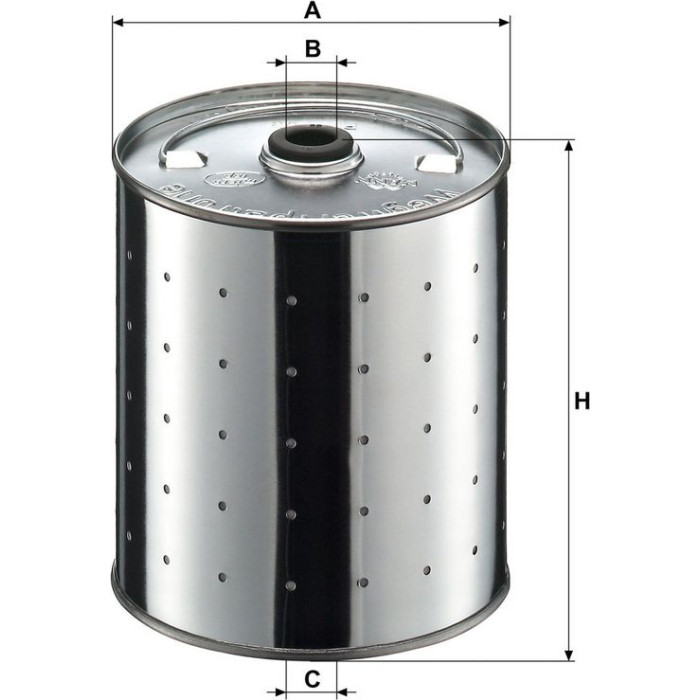 MANN-FILTER Ölfilter LKW PF 1155 K MANN-FILTER Ölfilter LKW PF 1155 K