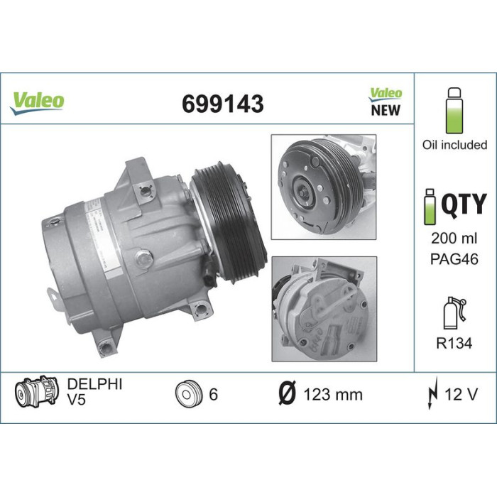 Valeo Klimakompressor 699143