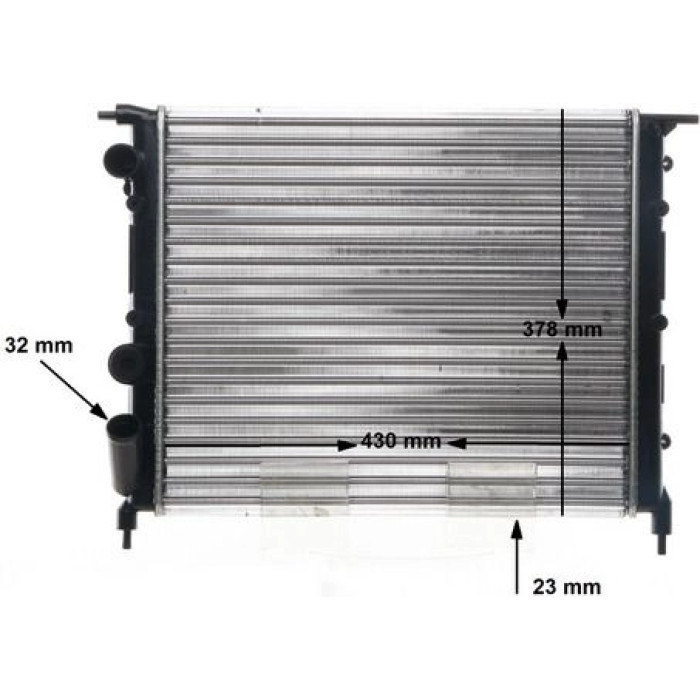 MAHLE Kühler, Motorkühlung CR 476 000S MAHLE Kühler, Motorkühlung CR 476 000S