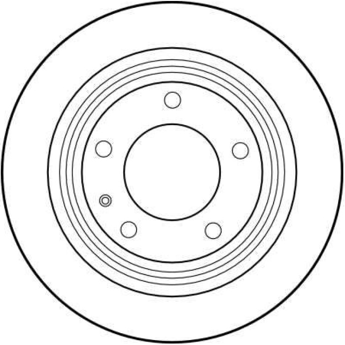 TRW Bremsscheibe DF1566 TRW Bremsscheibe DF1566