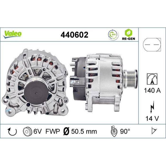 Valeo Lichtmaschine 440602 Valeo Lichtmaschine 440602
