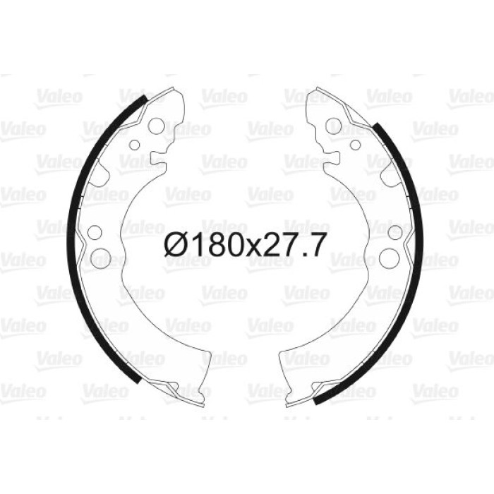 Valeo Bremsbacken 562529