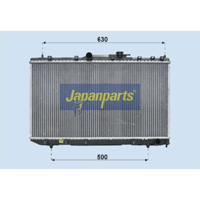 Japanparts Motorkühler RDA153007 Japanparts Motorkühler RDA153007