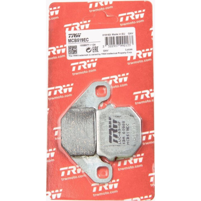 TRW Bremsbeläge MCB519EC TRW Bremsbeläge MCB519EC