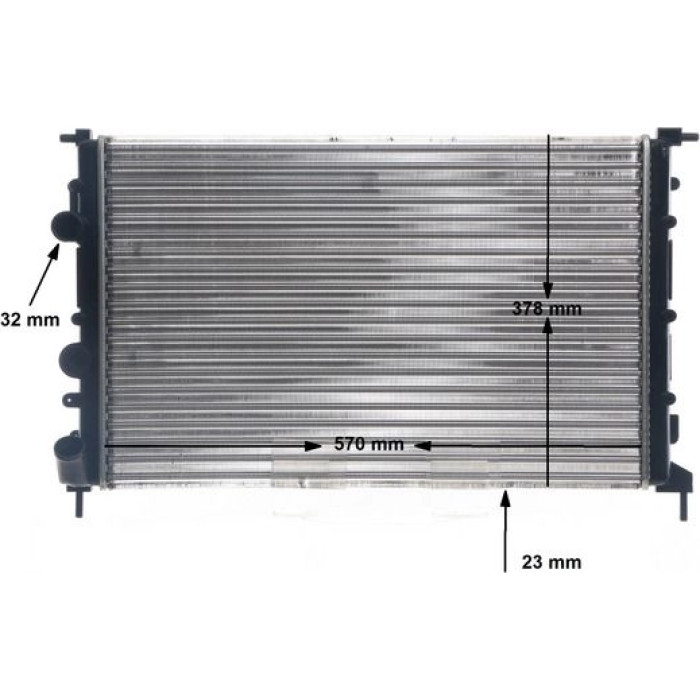 MAHLE Kühler, Motorkühlung CR 494 000S MAHLE Kühler, Motorkühlung CR 494 000S