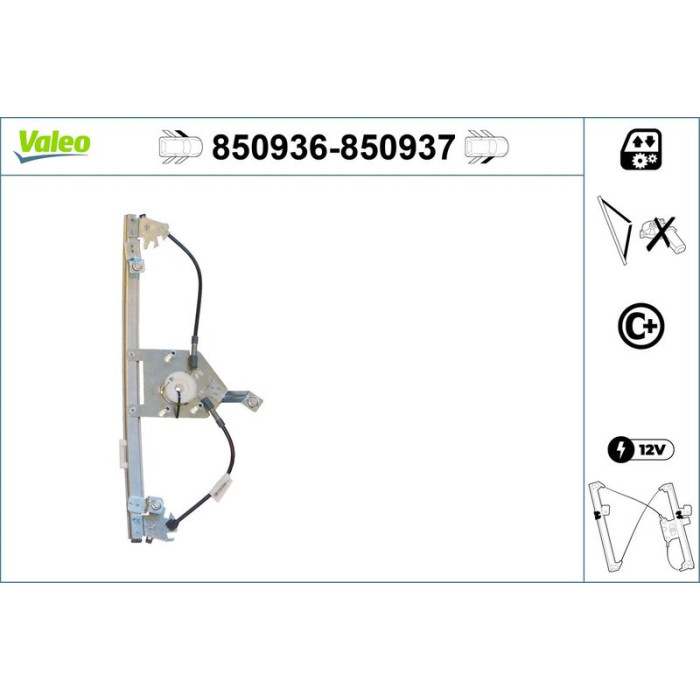 Valeo Fensterheber 850937 Valeo Fensterheber 850937