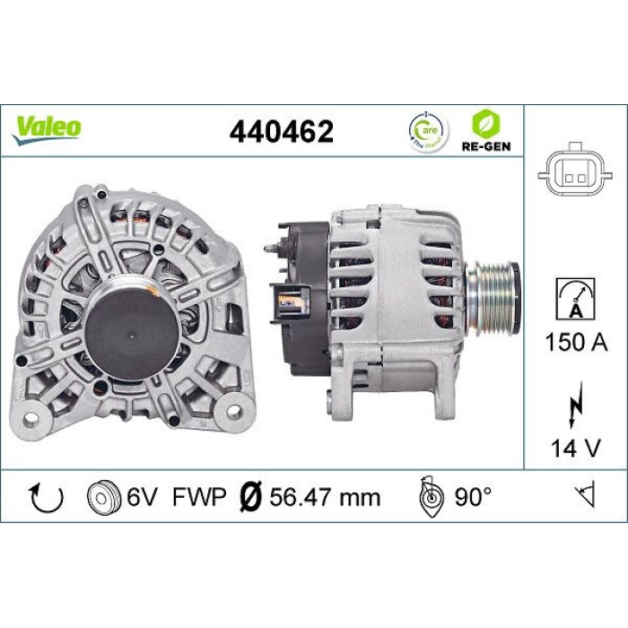 Valeo Lichtmaschine 440462 Valeo Lichtmaschine 440462