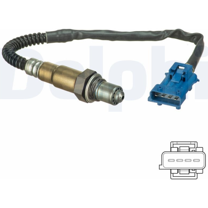 Delphi Lambdasonde ES20632-12B1 Delphi Lambdasonde ES20632-12B1