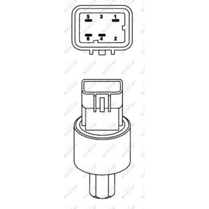 NRF Druckschalter Klimaanlage 38929 NRF Druckschalter Klimaanlage 38929