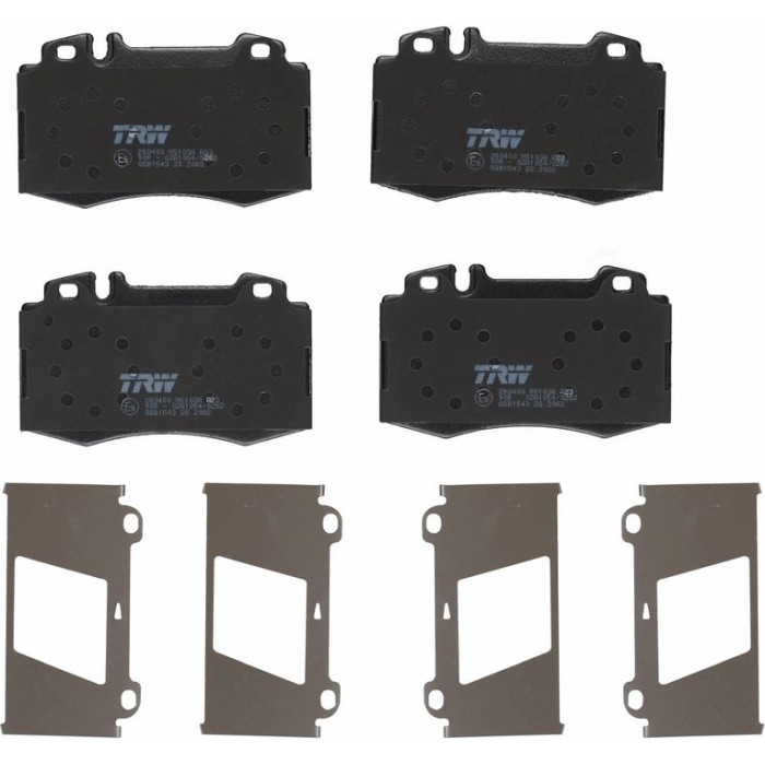 TRW Bremsbeläge Vorderachse SUV/LCV GDB1543 TRW Bremsbeläge Vorderachse SUV/LCV GDB1543