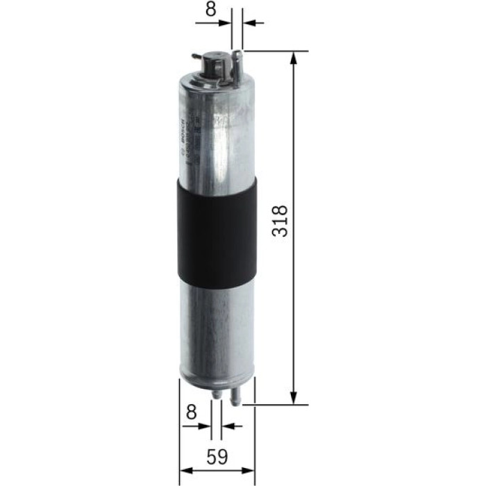 Bosch Kraftstofffilter 0 450 905 952 Bosch Kraftstofffilter 0 450 905 952