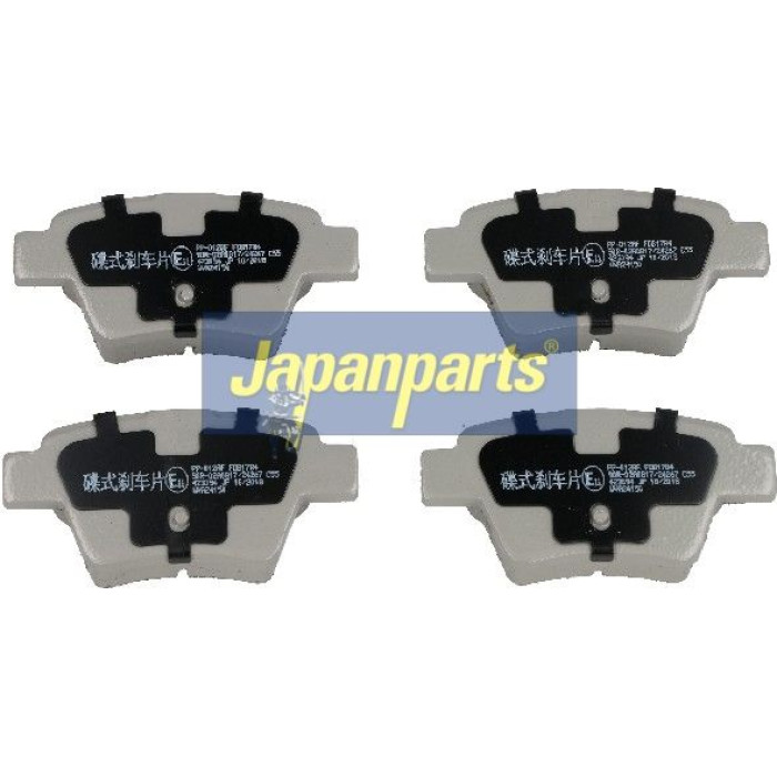 Japanparts Bremsbeläge PP-012AF Japanparts Bremsbeläge PP-012AF