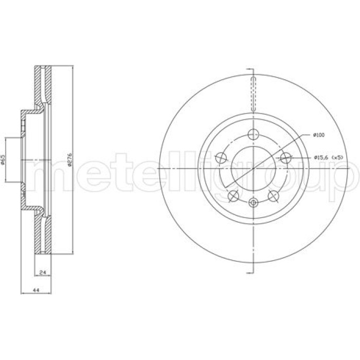 Cifam Bremsscheibe 800-1842C Cifam Bremsscheibe 800-1842C