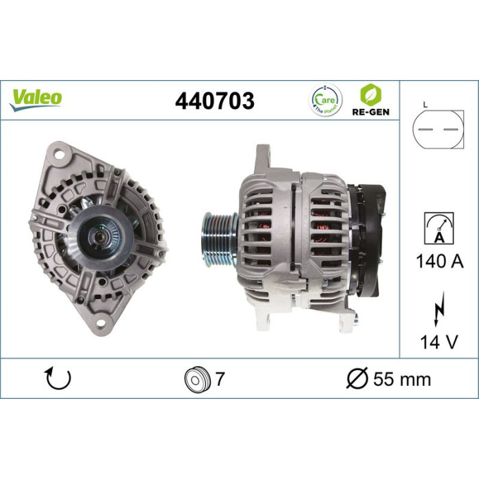 Valeo Lichtmaschine 440703 Valeo Lichtmaschine 440703
