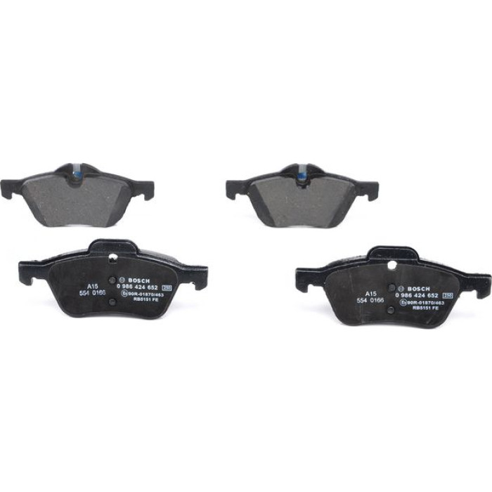 Bosch Bremsbelagsatz 0 986 424 652 Bosch Bremsbelagsatz 0 986 424 652