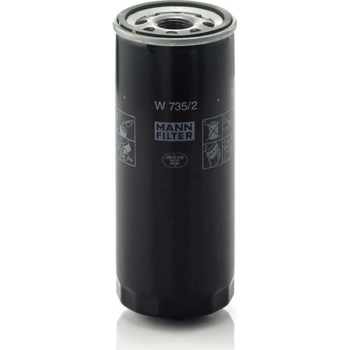 MANN-FILTER Ölfilter W 735/2