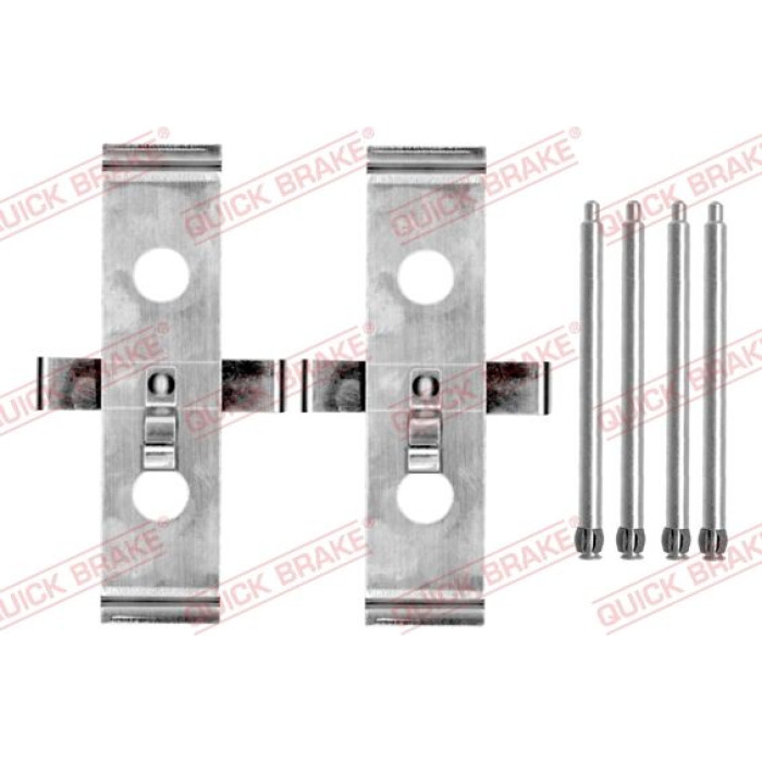 Quick Brake Montagesatz für Bremsbeläge 109-1674 Quick Brake Montagesatz für Bremsbeläge 109-1674
