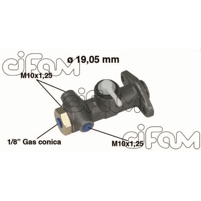 CIFAM Hauptbremszylinder 202-001 CIFAM Hauptbremszylinder 202-001